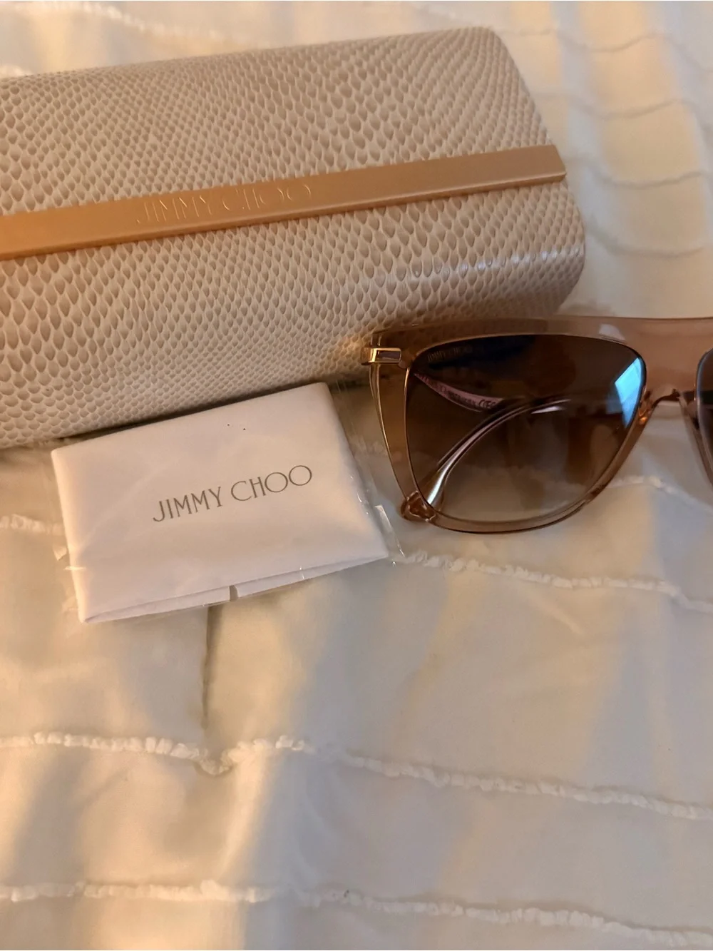 Jimmy Choo Women's Brown Tinted Sunglasses